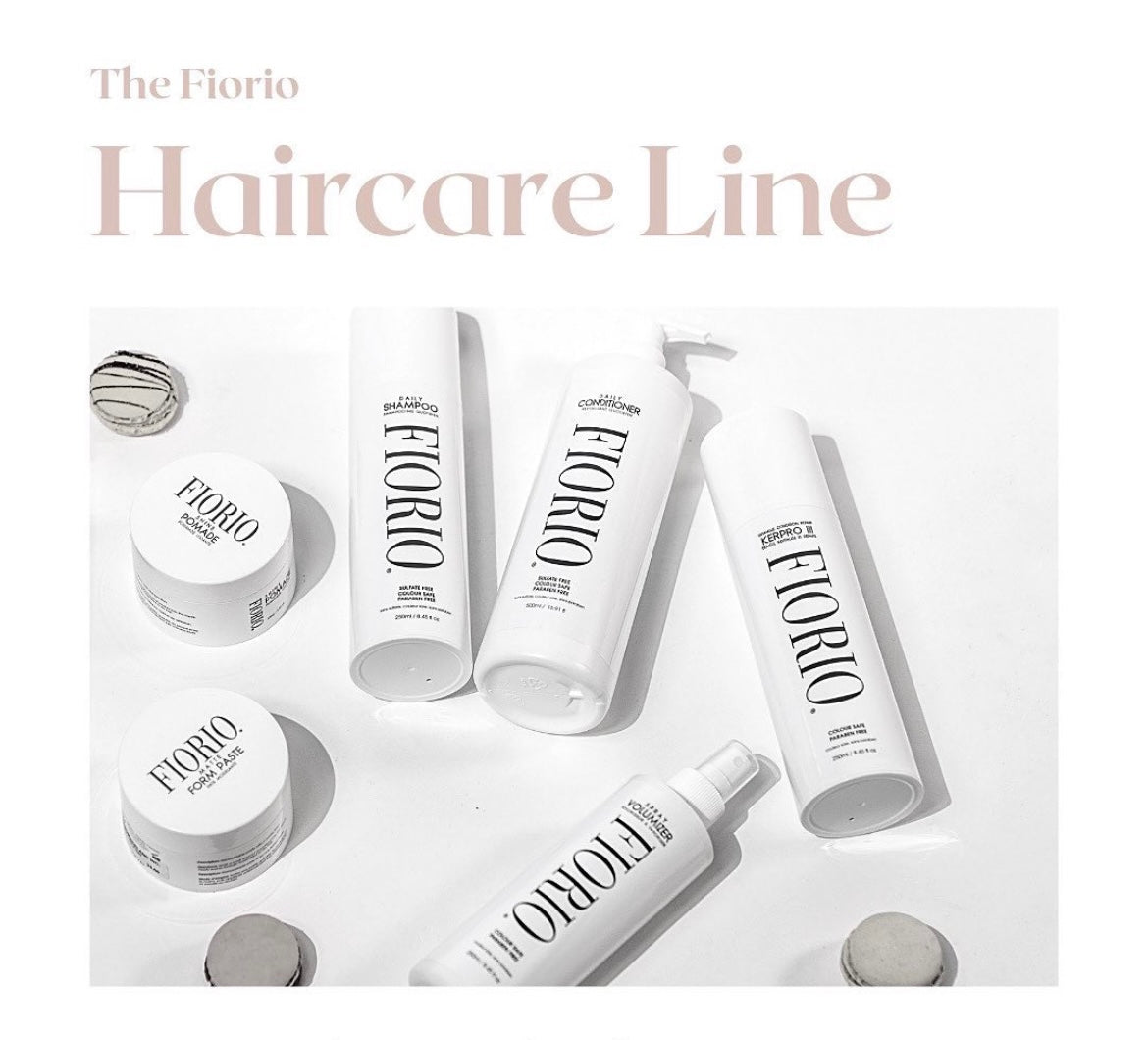 the Fiorio Haircare line carries 12 products